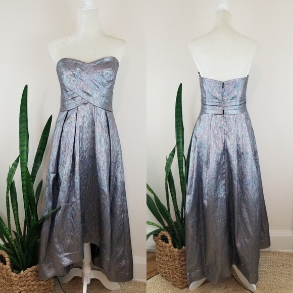 Shoshanna Dawn Hi-Lo Dress - Picture 3 of 8